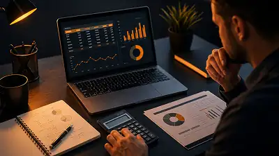 Consultor de TI analisando precificacao e planilha